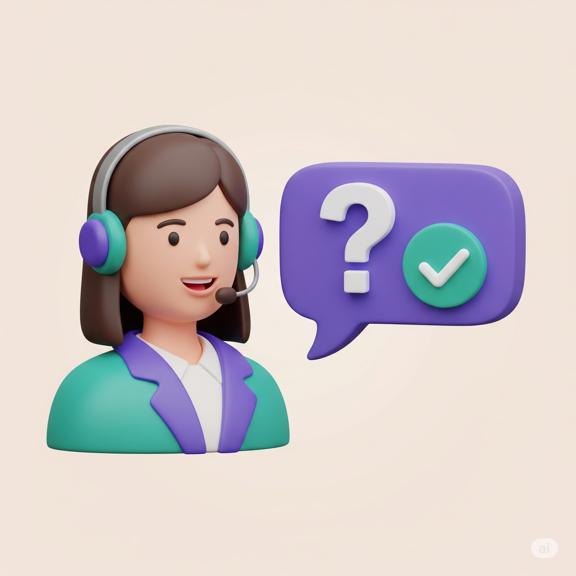 3D Icon for Consultation