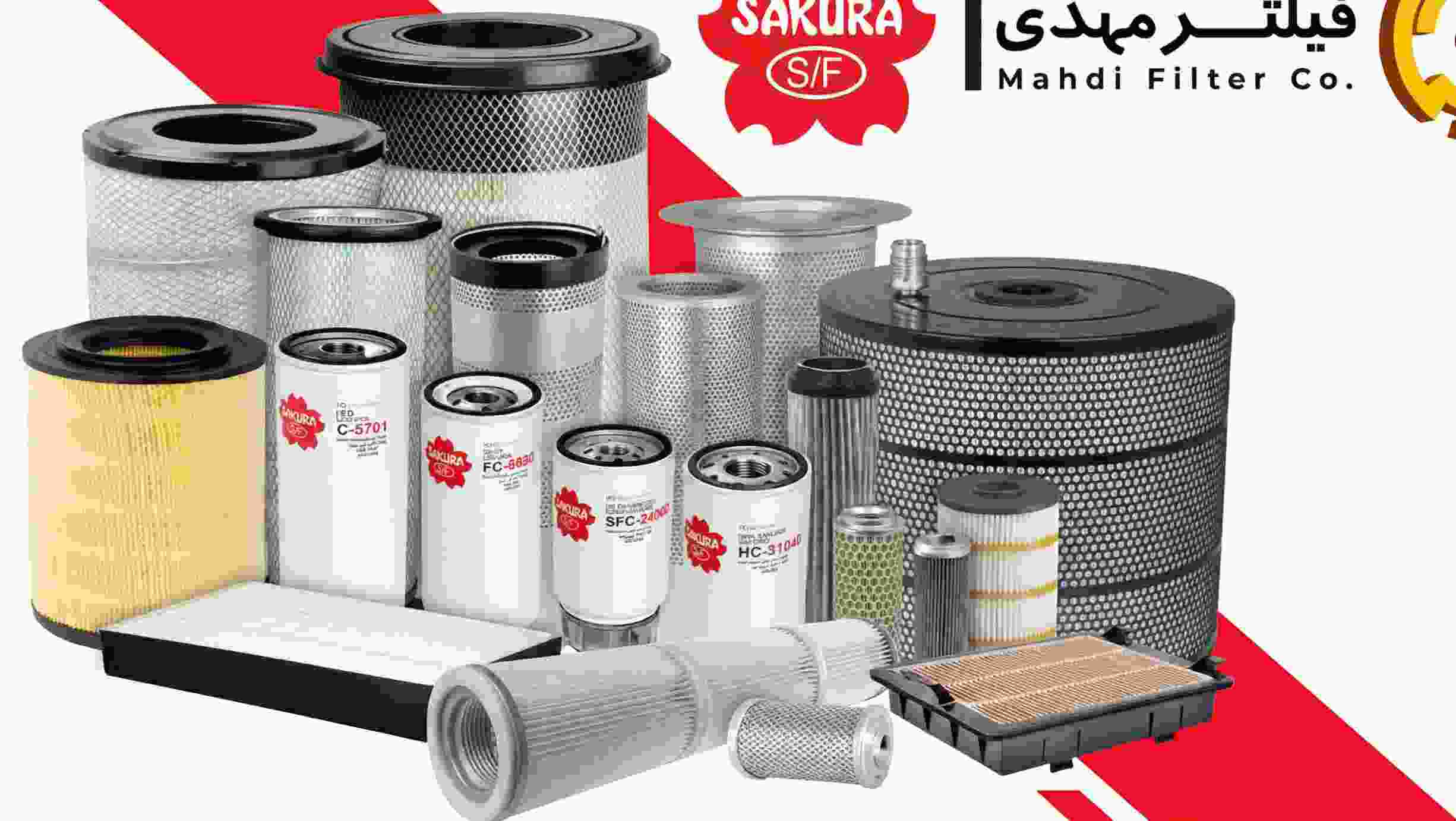 فیلتر ساکورا - انتخابی برای محافظت از موتورهای سنگین و صنعتی