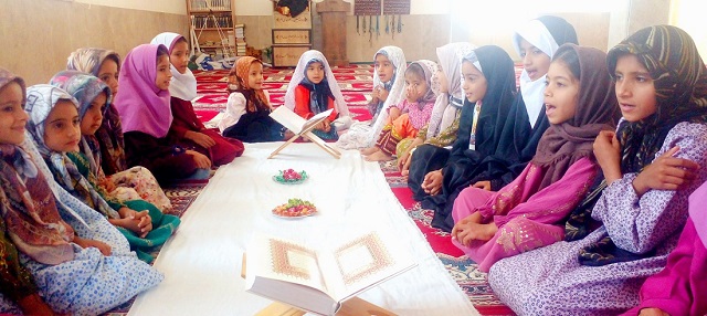 مسجدی که دختران قرآنی تربیت می کند